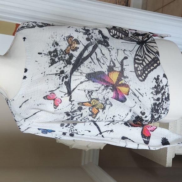 LUISA Ricci made in Italy beautiful butterfly's sweter - Picture 3 of 16